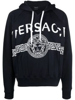 Versace hoodie à logo Medusa