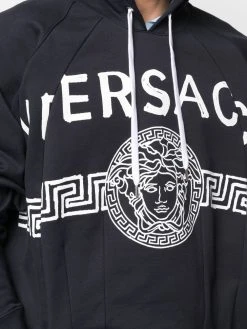 Versace hoodie à logo Medusa