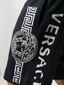 Versace bermuda à logo imprimé