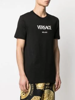 Versace t-shirt à logo imprimé