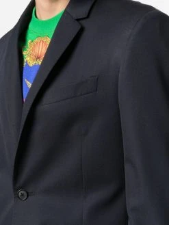 Versace blazer à simple boutonnage