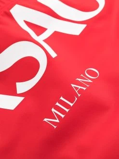 Versace slip de bain à logo imprimé