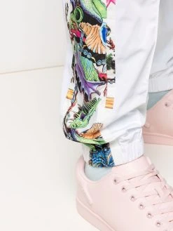 Versace pantalon de jogging à imprimé graphique