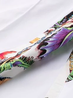 Versace pantalon de jogging à imprimé graphique