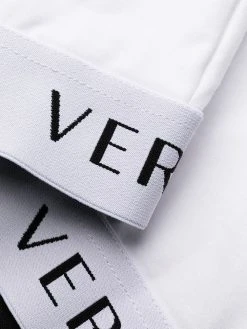 Versace soutien-gorge à bande logo