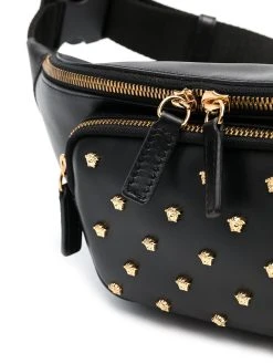 Versace sac banane à détail de clous