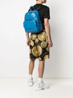 Versace sac à dos La Medusa en cuir
