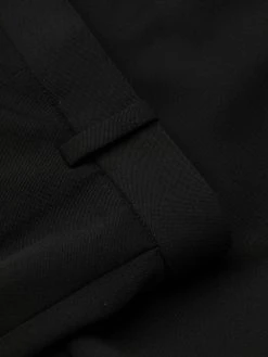 Versace pantalon de tailleur à plaque logo