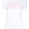 Versace Prix De Rêve T shirt à logo imprimé t-shirts & jerseys femme 1 Versace t-shirt à logo imprimé