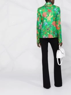 Versace blazer à imprimé Trésor de la Mer