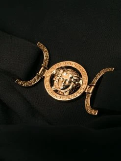 Versace pantalon évasé à découpe