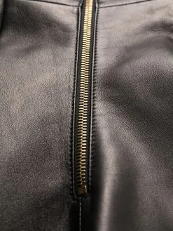 Versace robe courte évasée à plaque logo