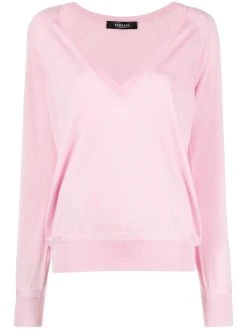 Versace pull à col v