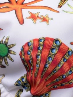Versace haut de bikini à imprimé Trésor de la Mer
