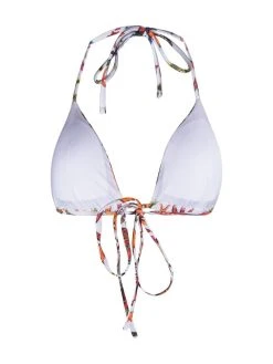 Versace haut de bikini à imprimé Trésor de la Mer