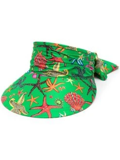 Versace casquette à imprimé animalier