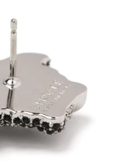 Versace puces d'oreilles Medusa ornées de cristaux