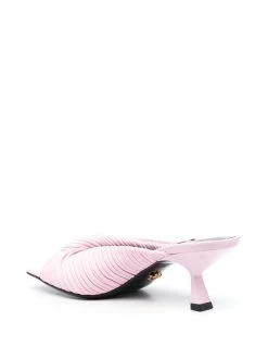 Versace mules à détail torsadé