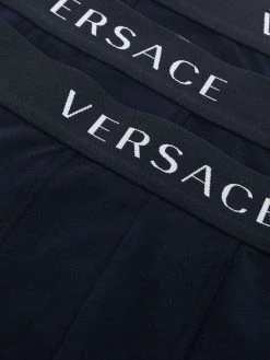 Versace lot de trois boxers à logo