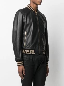Versace veste bomber à motif Greca