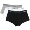 Versace lot de trois boxers à bande logo