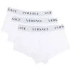 Versace lot de trois boxers à bande logo