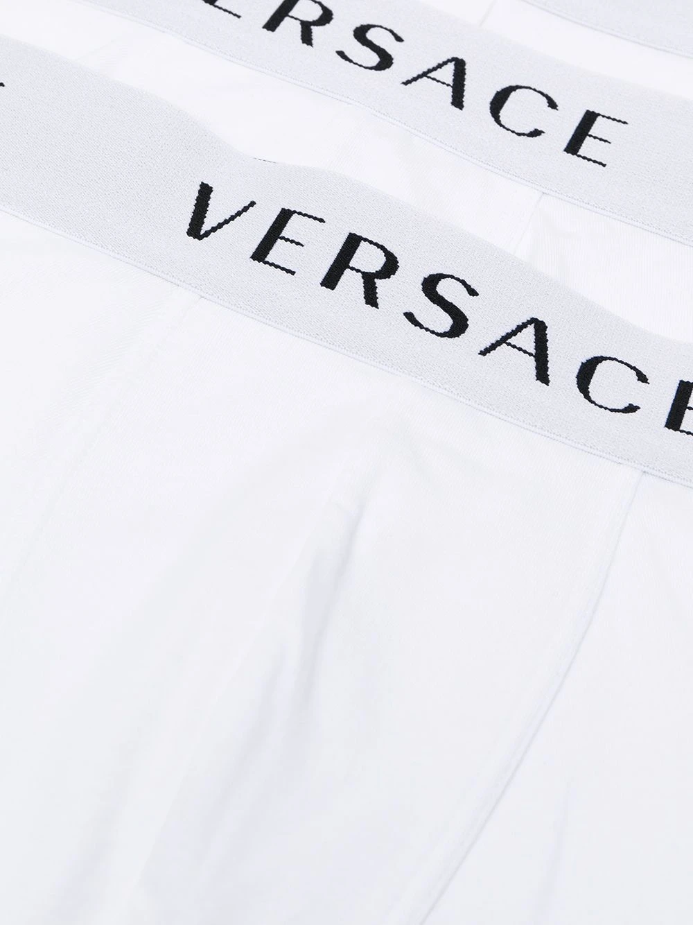 Versace Lot de trois boxers à bande logo Prix Avantageux slips & boxers homme 6 Versace lot de trois boxers à bande logo