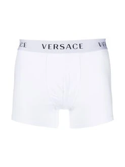 Versace lot de trois boxers à bande logo
