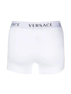 Versace Un Tarif Préférentiel Lot de trois boxers à bande logo slips & boxers homme 8 Versace lot de trois boxers à bande logo