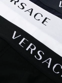Versace lot de trois boxers à logo
