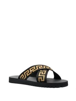 Versace sandales à motif Greca