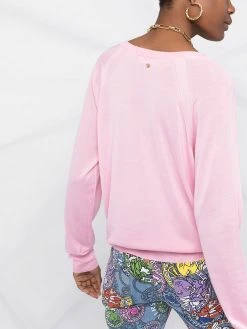 Versace Haute Qualité Cardigan en maille fine à boutons Medusa cardigans femme 10 Versace cardigan en maille fine à boutons Medusa