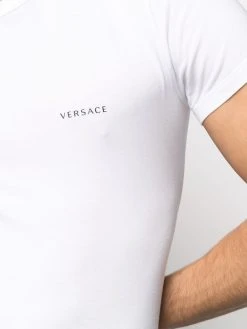 Versace t-shirt à logo imprimé