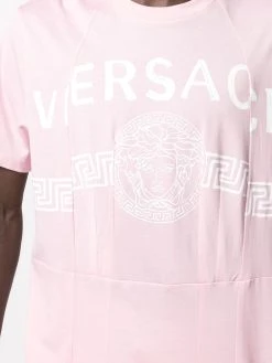 Versace t-shirt à logo Medusa