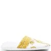 Versace Authentique 100% Chaussons à imprimé cœur tongs & claquettes femme 2 Versace chaussons à imprimé cœur