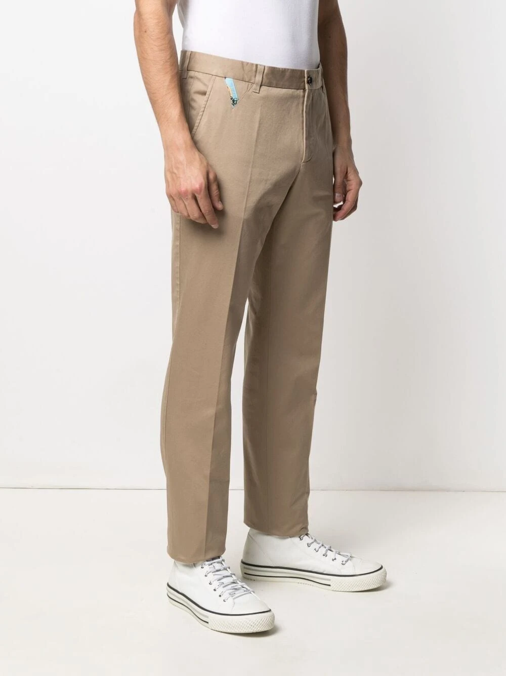 Prix Accessible Versace Pantalon chino à coupe slim homme 5 Versace pantalon chino à coupe slim