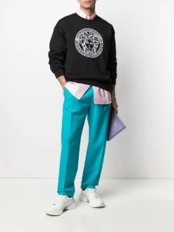 Versace sweat à broderies Medusa