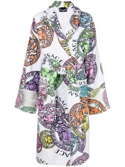 Versace robe longue Ă motif Medusa Head