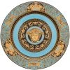 Versace assiette Medusa Celest (30 cm)
