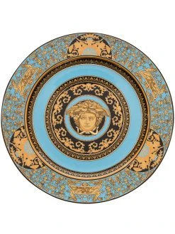Versace assiette Medusa Celest (30 cm)