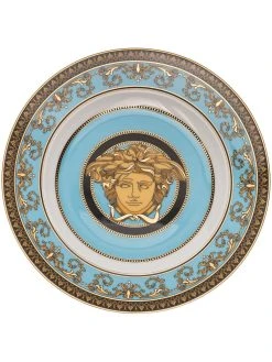 Versace assiette Medusa Celeste (18 cm)