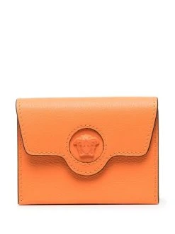 Versace portefeuille Medusa en cuir