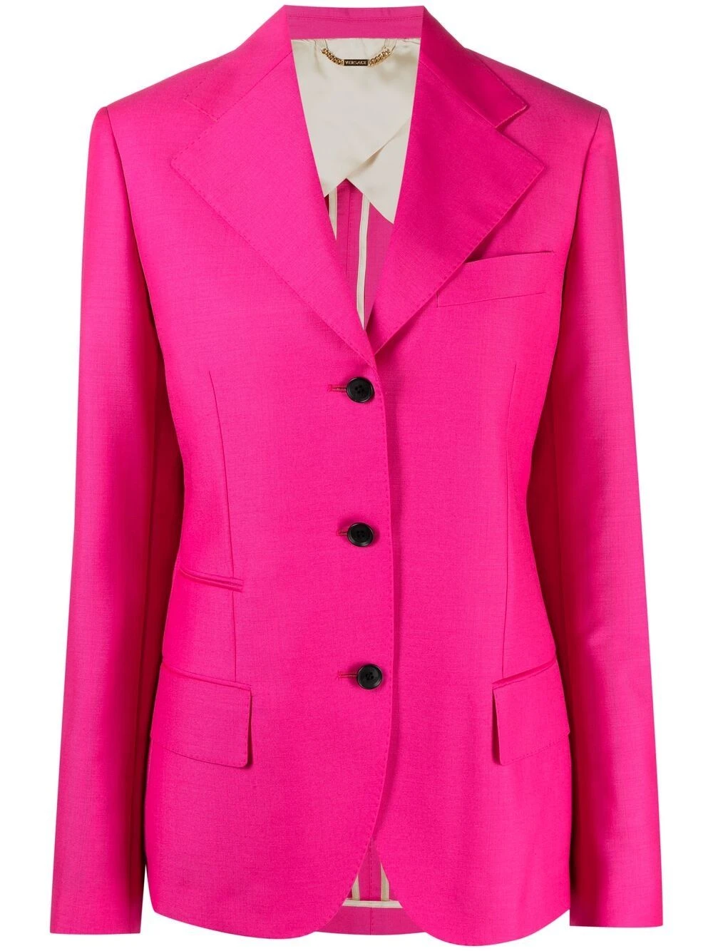 Prix Préférentiel Versace Blazer à simple boutonnage blazers femme 3 Versace blazer à simple boutonnage