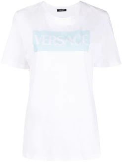 Versace t-shirt à logo imprimé