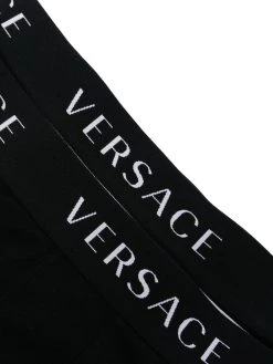 Versace lot de deux boxers à bande logo