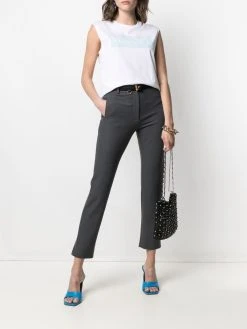 Versace débardeur à logo imprimé