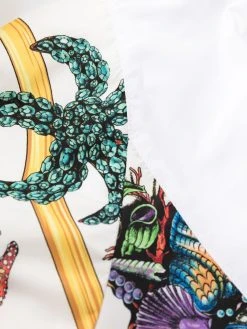 Versace coupe-vent à imprimé graphique