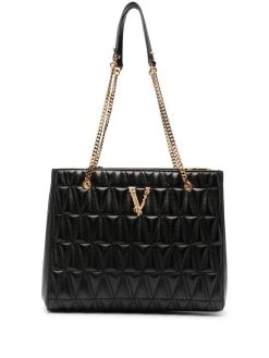 Versace sac cabas Virtus matelassé