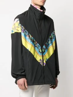 Versace veste de jogging à imprimé baroque