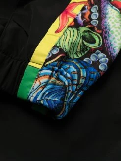 Versace pantalon de jogging à imprimé graphique